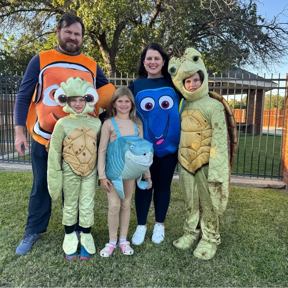 Disney Blue Shark Kids Costume - Picture 7 of 7